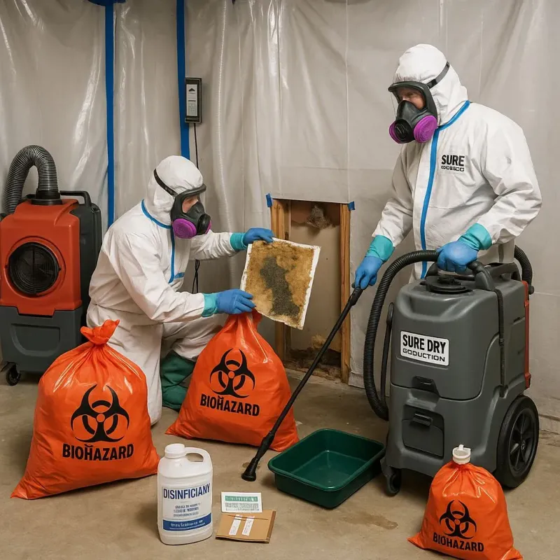 Contaminated Water Handling Protocols process in Folsom, CA