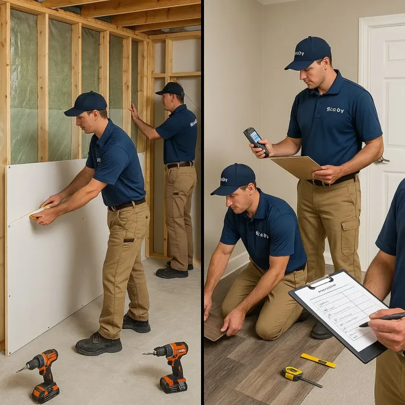 Repairs and Reconstruction process in Folsom, CA